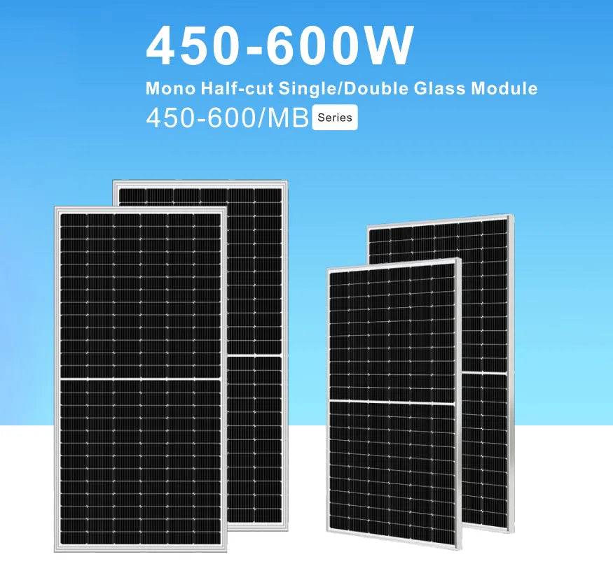 Pannello solare 600w  monocristallino